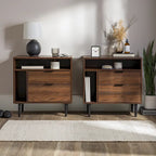 Tables de chevet modernes, lot de 2