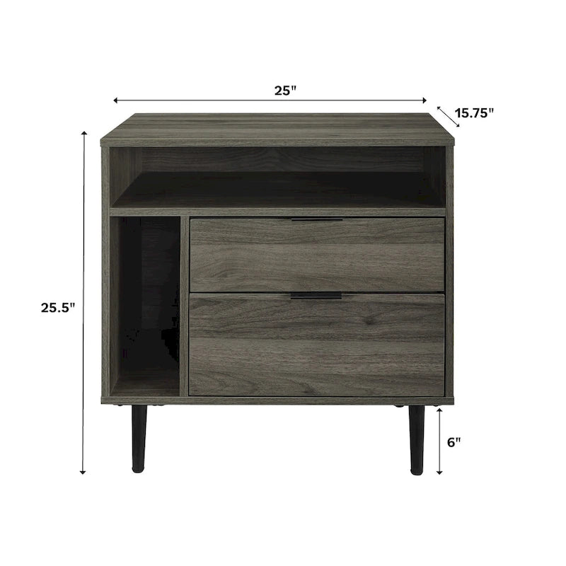 Tables de chevet modernes, lot de 2