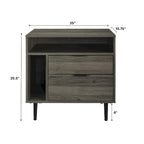 Tables de chevet modernes, lot de 2