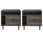 Tables de chevet modernes, lot de 2