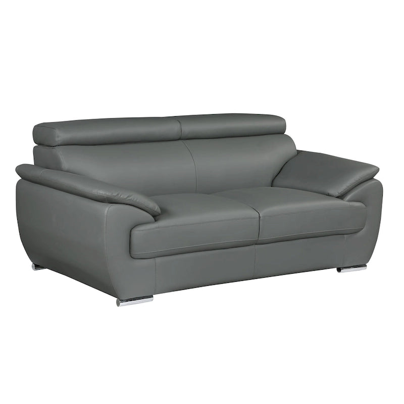 Causeuse en cuir