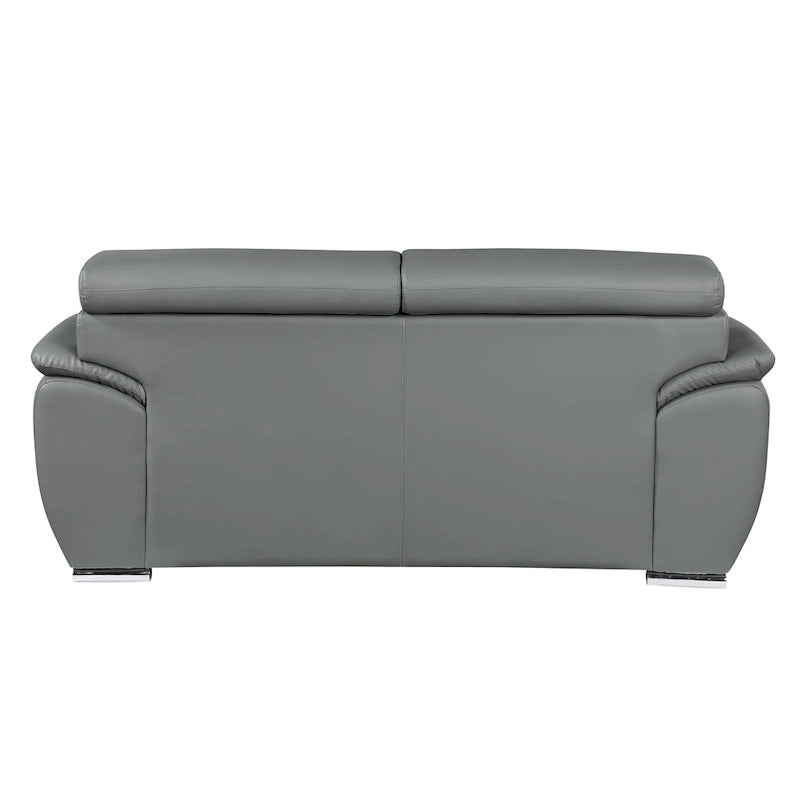 Causeuse en cuir