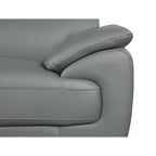 Causeuse en cuir