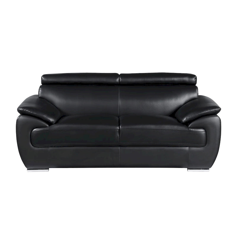 Causeuse en cuir
