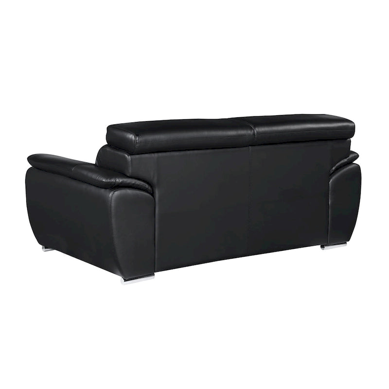 Causeuse en cuir