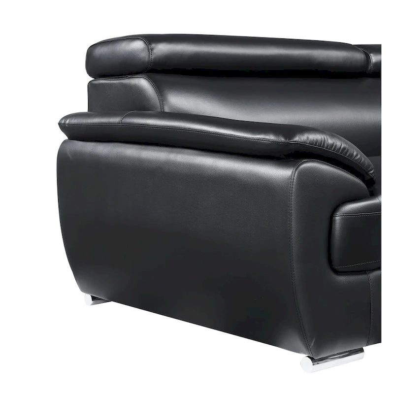 Causeuse en cuir