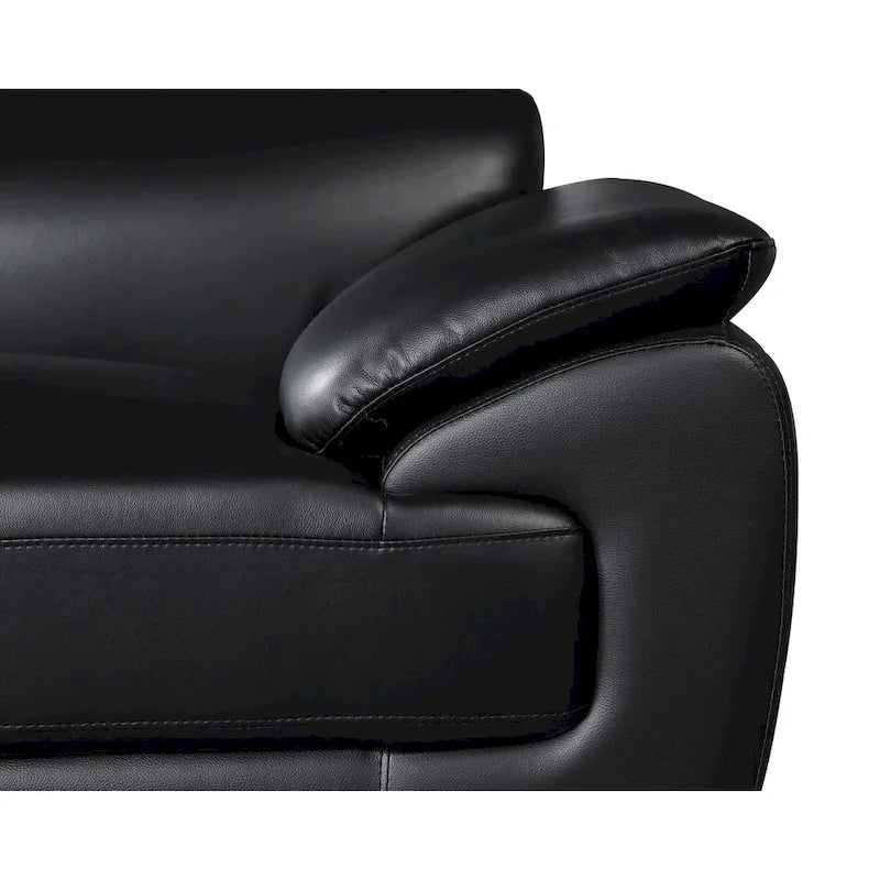Causeuse en cuir