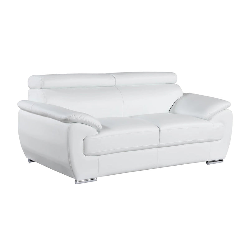 Causeuse en cuir