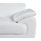 Causeuse en cuir