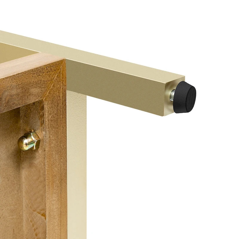 Console en bois avec 2 tiroirs pour entrée