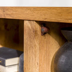 Meuble TV de 58 pouces avec porte coulissante type « porte de grange »