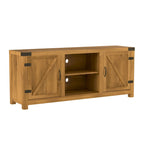 Meuble TV de 58 pouces avec porte coulissante type « porte de grange »