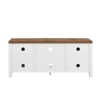 Meuble TV de 58 pouces avec porte coulissante type « porte de grange »