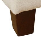 Banc de rangement capitonné