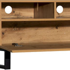 Meuble TV pour téléviseur de 80 pouces avec double espace de rangement