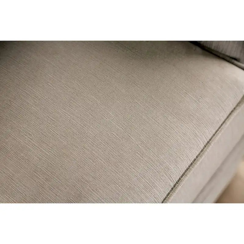 Canapé capitonné marron en chenille avec clous décoratifs