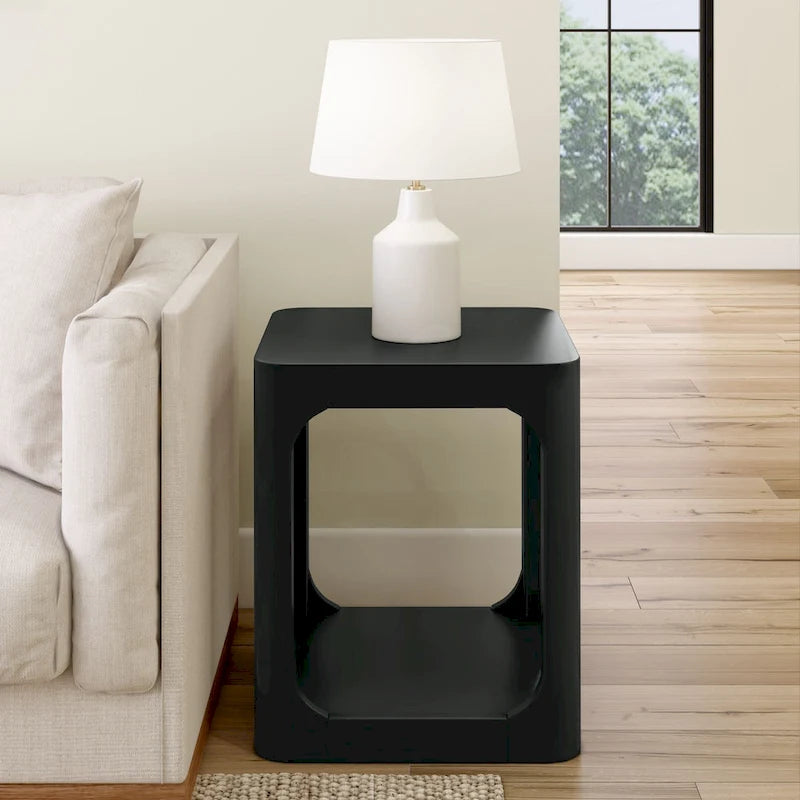 Table d'appoint carrée de 50 cm