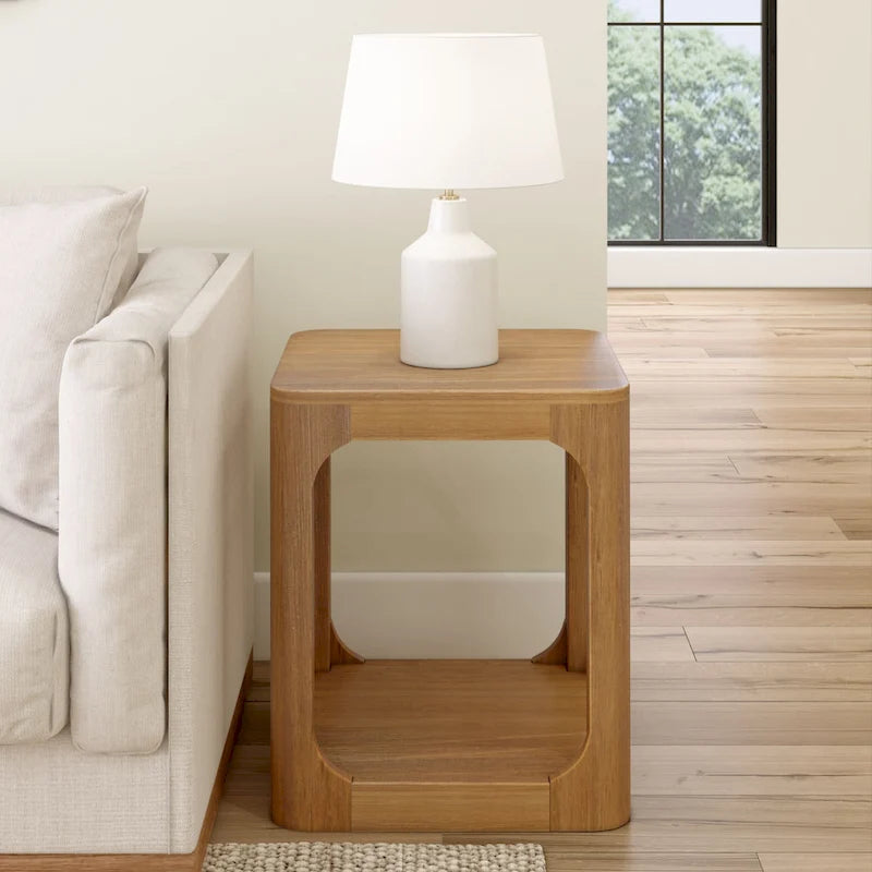 Table d'appoint carrée de 50 cm
