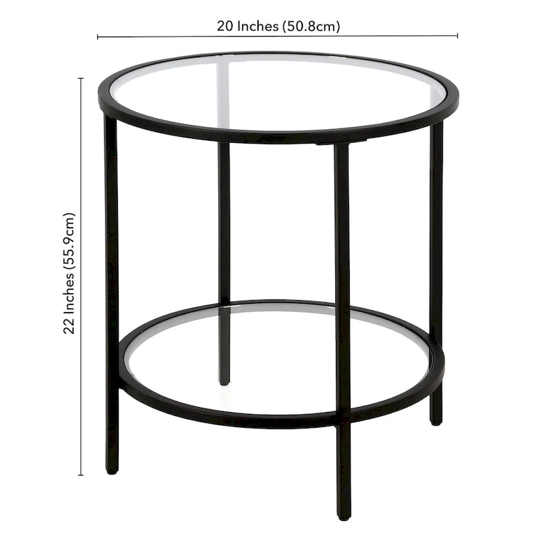 Table d'appoint ronde