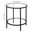 Table d'appoint ronde