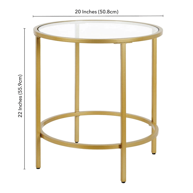 Table d'appoint ronde