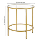 Table d'appoint ronde