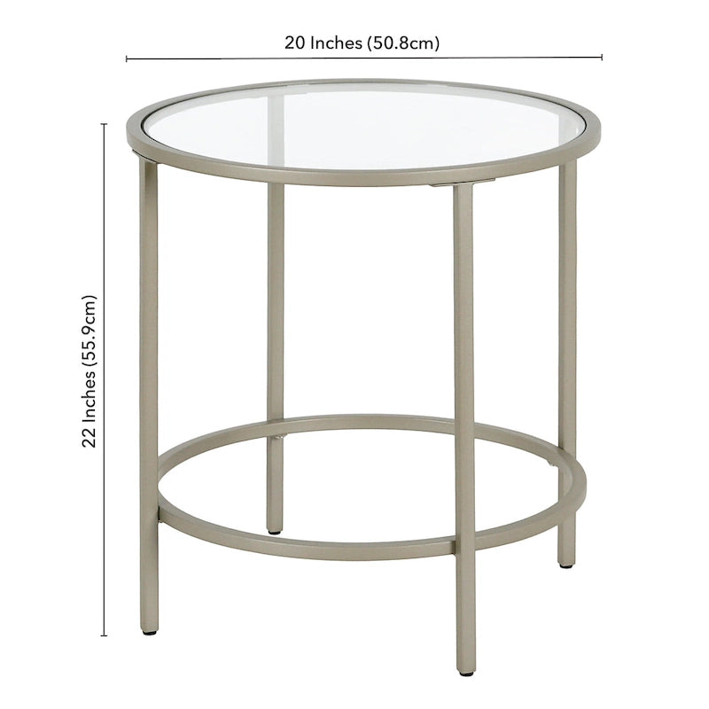 Table d'appoint ronde