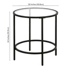 Table d'appoint ronde