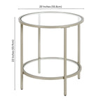 Table d'appoint ronde