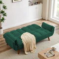 Canapé Futon Convertible Rembourré de 75,39 Pouces