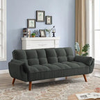 Canapé Futon Convertible Rembourré de 75,39 Pouces