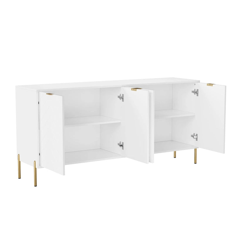 Bahut 4 portes moderne