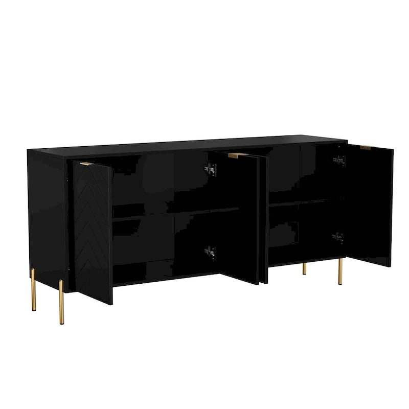 Bahut 4 portes moderne