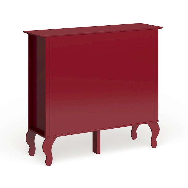 Buffet avec façade en verre