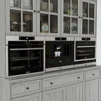 Buffet vaisselier avec vitrine