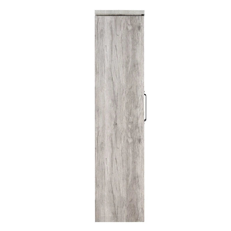 Meuble vitrine en bois avec deux portes vitrées
