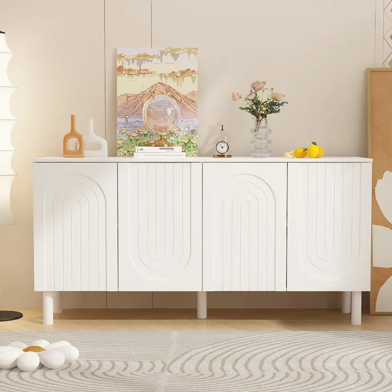 Buffet à 4 portes de 160,5 cm