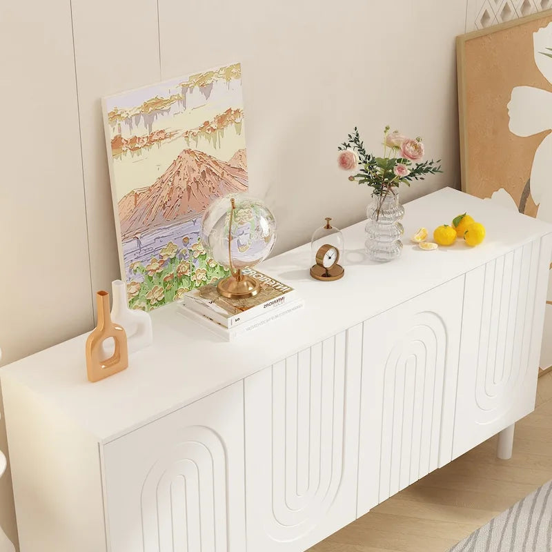 Buffet à 4 portes de 160,5 cm