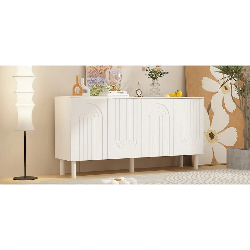 Buffet à 4 portes de 160,5 cm