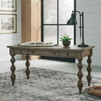 Bureau de travail taupe poussiéreux