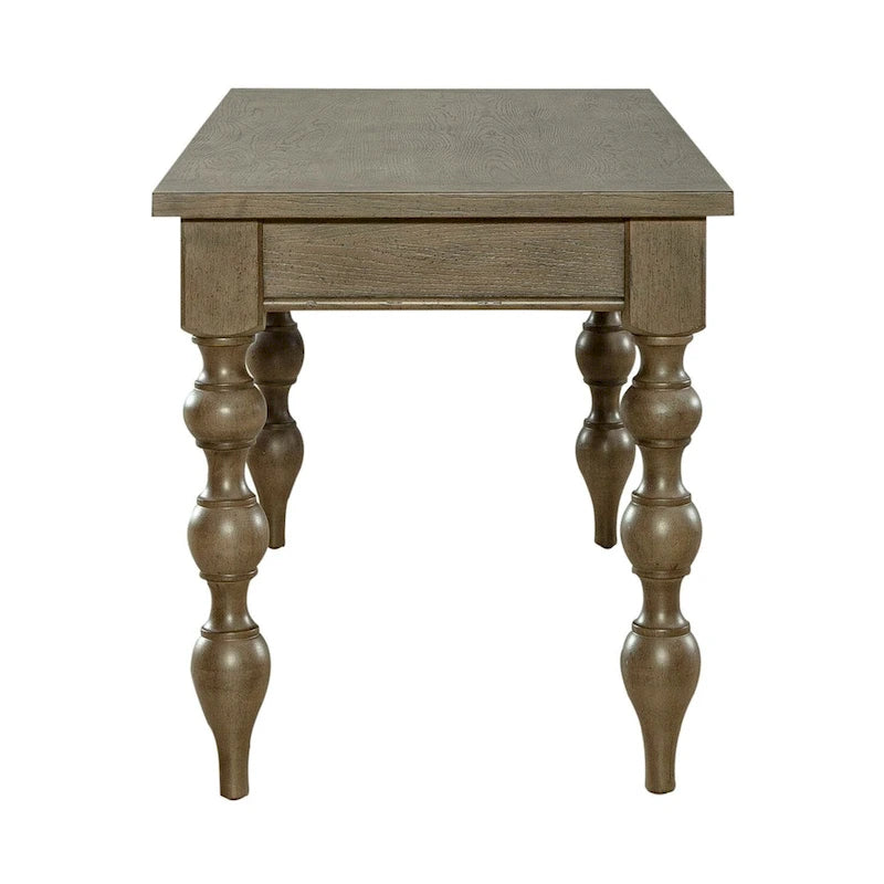 Bureau de travail taupe poussiéreux
