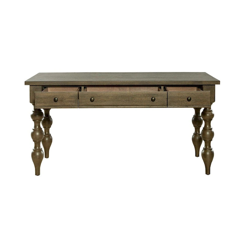 Bureau de travail taupe poussiéreux