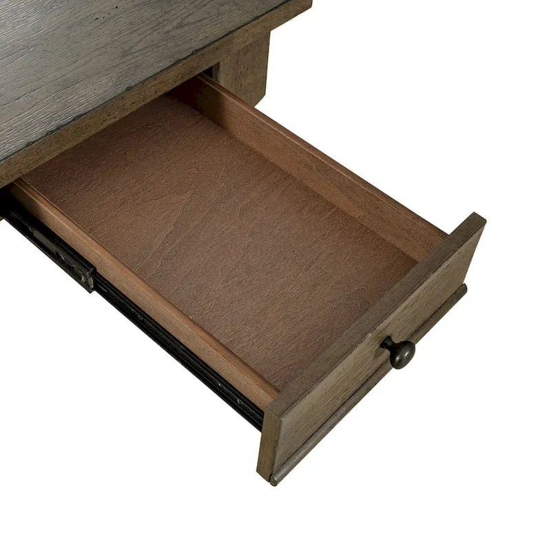 Bureau de travail taupe poussiéreux