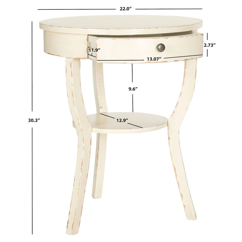 Table d'appoint carrée 56 x 56 x 76 cm