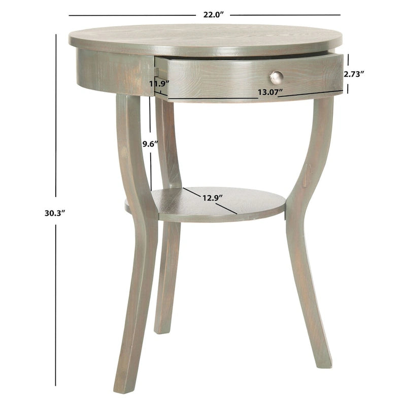 Table d'appoint carrée 56 x 56 x 76 cm