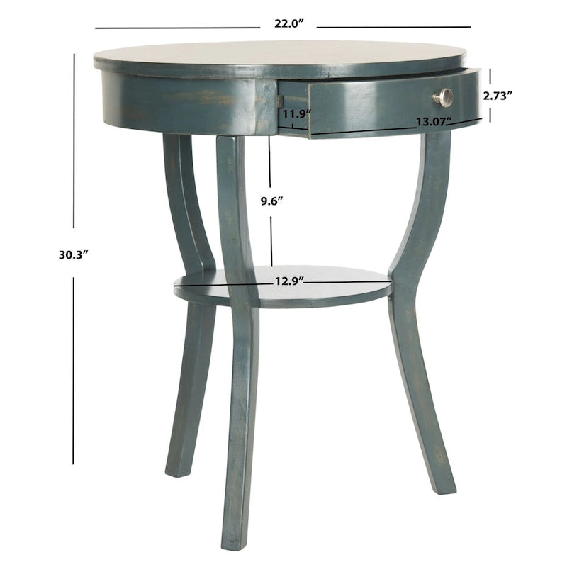 Table d'appoint carrée 56 x 56 x 76 cm