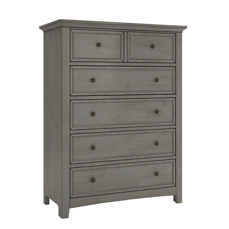 Commode de rangement modulaire en bois à 5 tiroirs