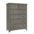 Commode de rangement modulaire en bois à 5 tiroirs