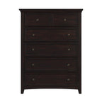 Commode de rangement modulaire en bois à 5 tiroirs