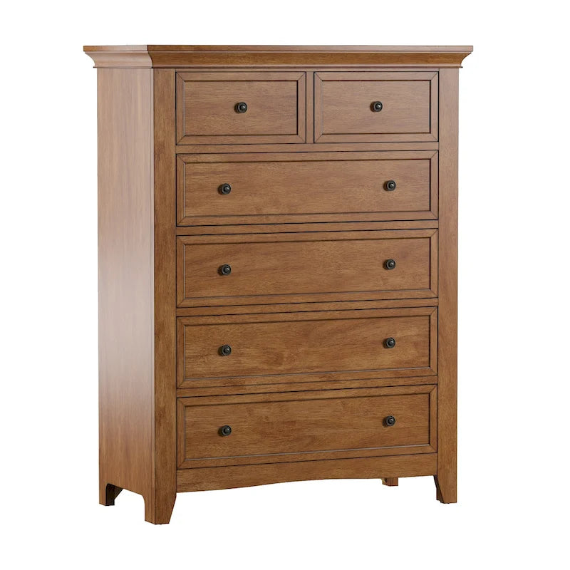 Commode de rangement modulaire en bois à 5 tiroirs
